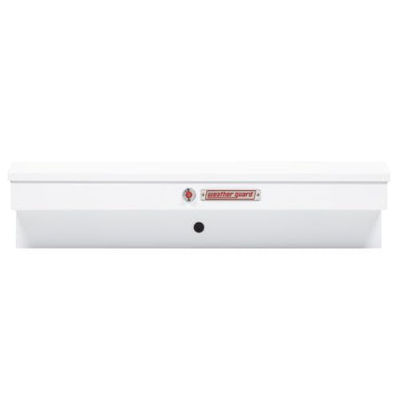 Weather Guard Model 175-3-04 56in Lo-Side Box, Steel, White, 4.0 cu ft - Outdoor Depot