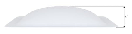 ICON ICON RV Skylight - SL1422W - White, Fits 14"x22" openings, 16"x26" overall, Outer Dome Skylight - Outdoor Depot