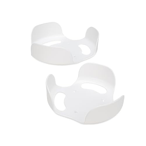 Camco Stack-A-Plate Holder | 2 Different Sizes of Plate Holders | One Plate Holder Fits Plates Up to 7.25” & Other Dish Holder Fits Plates Up to 10.25” | Great for Travel, RV Storage & More (43601)