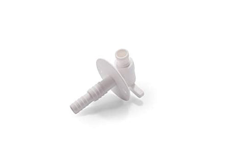 Camco Camco RV Water Tank Drain Valve | Features a Durable Plastic Construction, Comes with a Flange, and is - Outdoor Depot