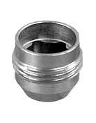 McGard 24012 Cone Seat - Under Hub Cap Wheel Locks (M12 x 1.5 Thread Size) - Set of 4, Silver