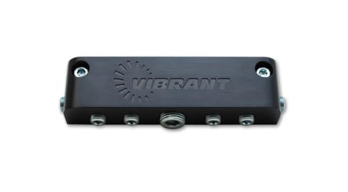 Vibrant Performance 2691 Black Anodized Aluminum Vacuum Manifold