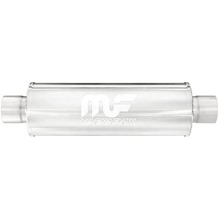 MagnaFlow Exhaust Products MagnaFlow Performance Exhaust Muffler 14419: 3"/3" Inlet/Outlet, 4x4x14" Round, - Outdoor Depot