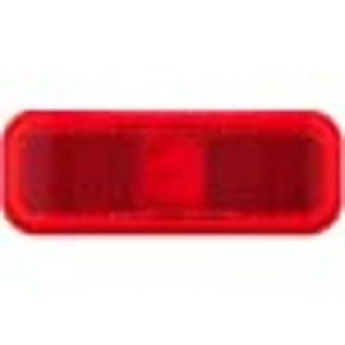 Optronics MCL44RB1 Led Mark Light;rect;1 Wire;red