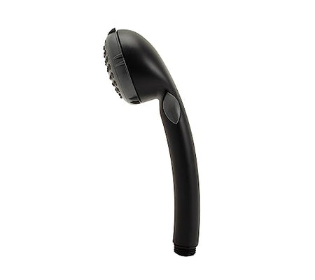 Dura Faucet Dura Faucet DF-SA400-MB RV Hand Held Shower Wand, Water Saving Trickle Switch (Matte Black) - Outdoor Depot
