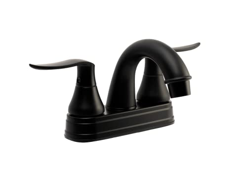 Dura Faucet Dura Faucet Elegant Arc Spout RV Lavatory Faucet - Matte Black - Outdoor Depot