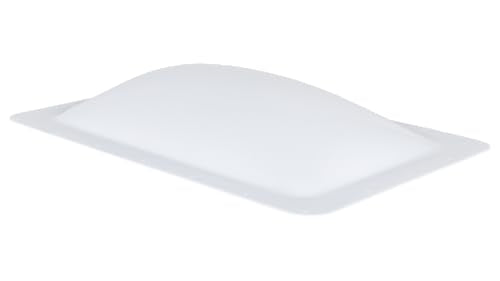 ICON ICON RV Skylight - SL1422W - White, Fits 14"x22" openings, 16"x26" overall, Outer Dome Skylight - Outdoor Depot