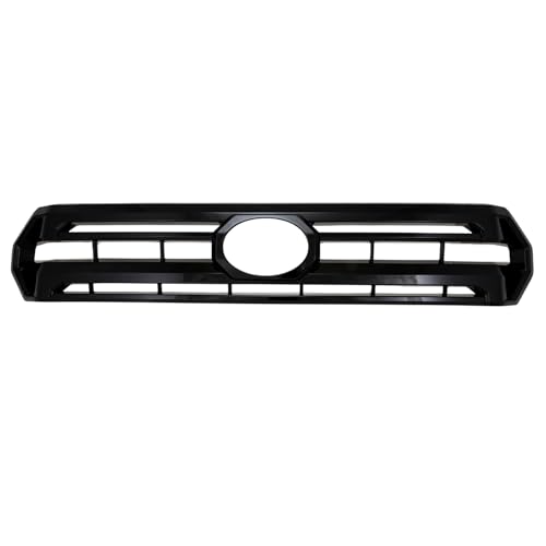 CCI Grille Insert GI202BLK, Overlay, 1 Piece, Gloss Black, ABS Plastic, Fits 2024-2025 Toyota Tacoma SR And SR5 Models