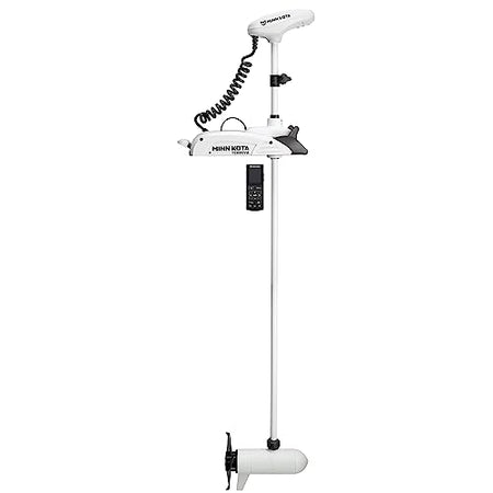 Minn Kota Minn Kota Riptide Terrova Bow-Mount Electric Trolling Motor with GPS, Spot-Lock – 112 Lb. Thrust, - Outdoor Depot