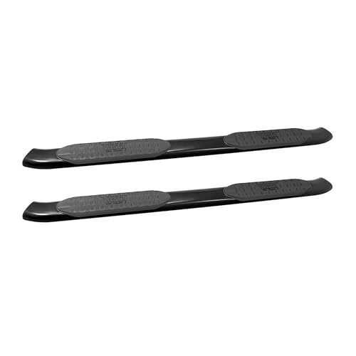 Westin 21-53945 PRO TRAXX 5 Oval Nerf Bars Black Pair