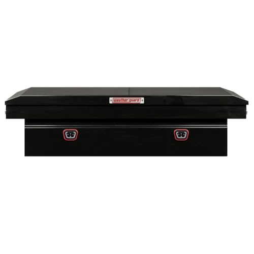 Weather Guard Weather Guard Model 116-5-04 Saddle Truck Box, Steel, for Full Size Trucks, Extra Wide, Gloss - Outdoor Depot