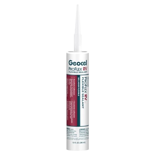 Geocel GC28853 Pro Flex RV Flexible Sealant - 10 oz., Canadian Black