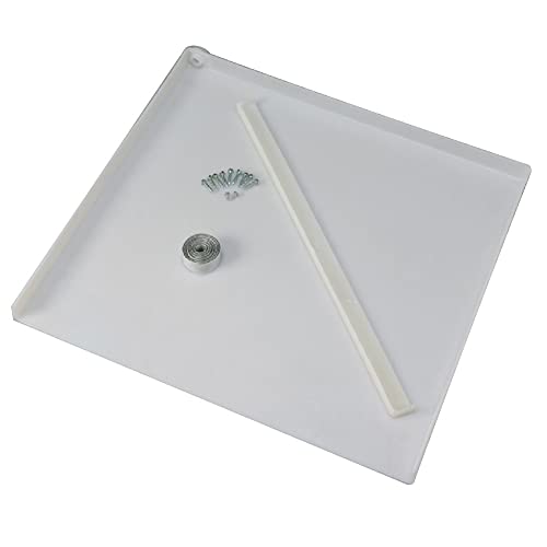 Westland WESTLAND SALES PI-22 Drain-A-Way Pan 24" X 22.5", White - Outdoor Depot