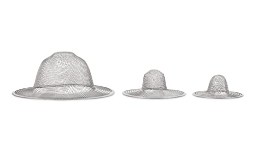 Camco Camco Sink and Shower Drain Strainers | Designed to Keep Food and Hair Out of Plumbing | 3-Pack (42273) - Outdoor Depot