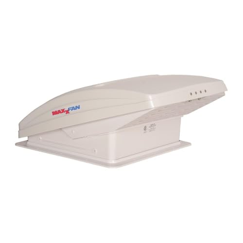 MAXXAIR MAXXAIR Maxxfan Deluxe Vent, Fan and Vent Cover All in One - Powerful 10-Speed Reversible Fan with - Outdoor Depot