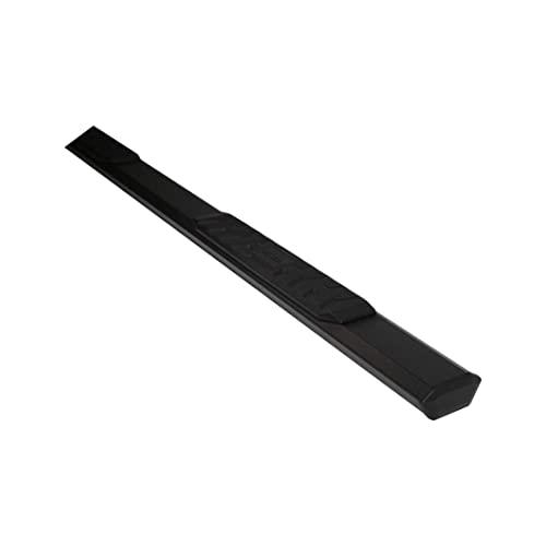Trailfx Truck Side Step Bars Fits 2022-2025 Toyota Tundra Crew Max 4.5-Inch Hexagonal Aluminum Nerf Bars Matte Textured Black Powder Coated, Step Pads Rocker Panel Mount AL4022B