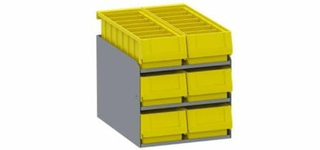 Kargo Master Holman 40341 6 Stacked Small Parts Bins - Outdoor Depot