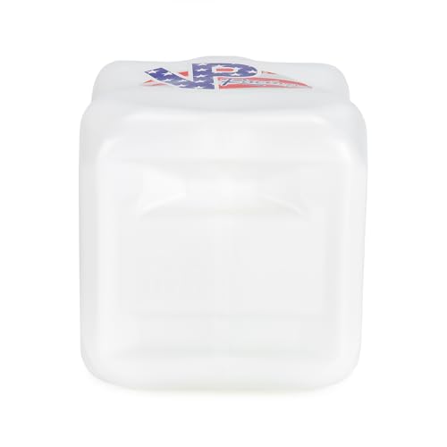 VP Racing VP Racing 35221-CA 5.5 Gallon Square Patriotic Motorsport Jug With Close-Trimmed Cap and Neck for - Outdoor Depot