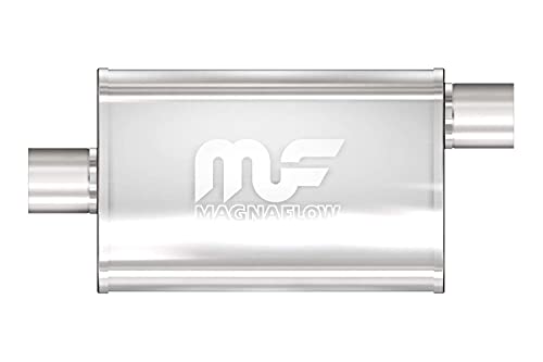 MagnaFlow Exhaust Products MagnaFlow Performance Exhaust Muffler 11229: 3"/3" Inlet/Outlet, 4x9x14" Oval, - Outdoor Depot
