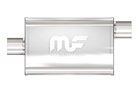 MagnaFlow Exhaust Products MagnaFlow Performance Exhaust Muffler 11229: 3"/3" Inlet/Outlet, 4x9x14" Oval, - Outdoor Depot