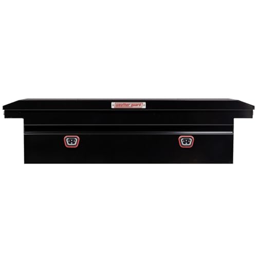 Weather Guard Weather Guard Model 120-5-04 Saddle Truck Box, Steel, for Full Size Trucks, Low Profile, Gloss - Outdoor Depot