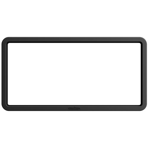 Cruiser Accessories Flex-Trim License Plate Frame, Black