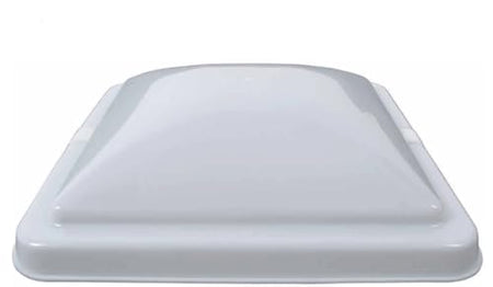 Ventline/Dex Ventline/Dex BV0554-01 Vent Cover 14" x 14" for Old Style Round Dome RV Roof Vents - White, - Outdoor Depot