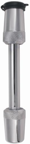 Trimax TH4 5/8" x 4-3/8" Diameter Premium Keyed Receiver Lock, Silver