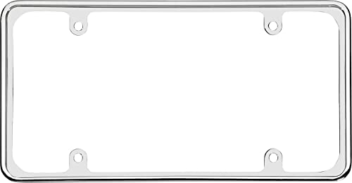 Cruiser Accessories 30630 Perimeter License Plate Frame, Chrome