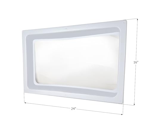 ICON ICON 01981 Skylight Inner Dome SL1422 for 22" x 14" x 5" Opening - Clear - Outdoor Depot
