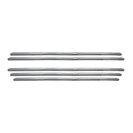Coast to Coast International CCI Grille Insert IWCGI160, Overlay, Bar Style, 5 Piece, Chrome Plated, ABS - Outdoor Depot