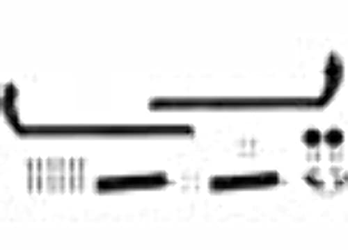 Carefree of Colorado KYJVSH Slideout Awning Mounting Kit with Short Bracket (0" to 3.25") - Black