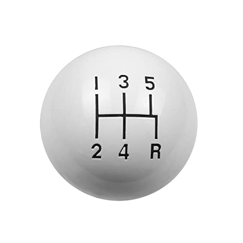 Hurst Hurst 1630025 White 5-Speed Replacement Shifter Knob - Outdoor Depot