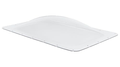 ICON ICON RV Skylight - SL1422C - Clear, Fits 14"x22" openings, 16"x26" overall, Outer Dome Skylight - Outdoor Depot