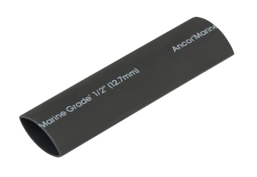 Ancor 305148 Marine Grade Electrical Adhesive Lined Heat Shrink Tubing (1/2-Inch Diameter, 48-Inches Long, Black)