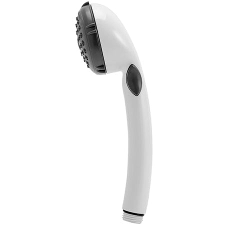 Dura Faucet Dura Faucet DF-SA400-WT RV Hand Held Shower Wand, Water-Saving Trickle Switch (White) - Outdoor Depot