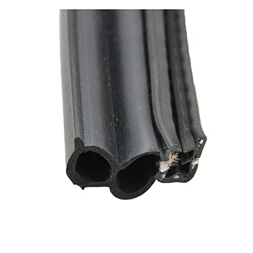 AP Products AP Products 0121.2137 018-181-BB Slide Double Bulb Seal with Slide-On Clip, Black, 1.5 Inch x - Outdoor-Depot.us