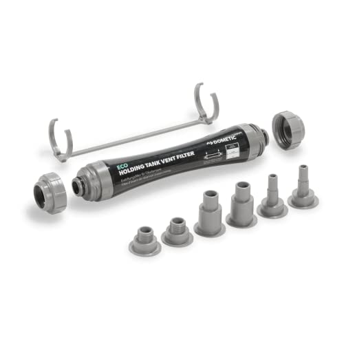 Dometic DVF Vent Filter for Holding Tanks - Environmentally Friendly Odor Eliminator - for Marine Environment