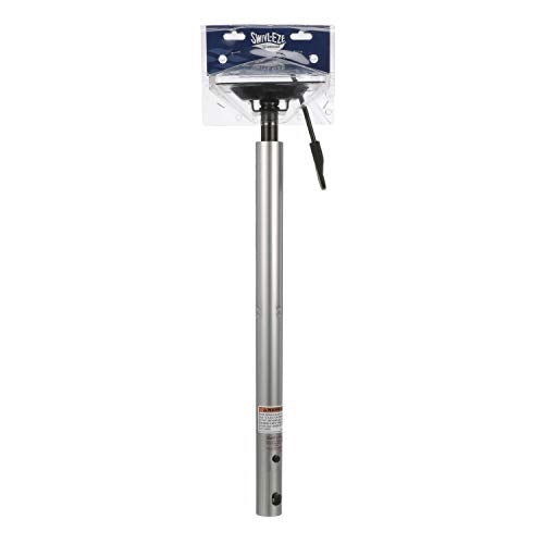 attwood Attwood SP-39204 Snap-Lock 1.77-Inch Post, Adjustable Height, 24 to 30 Inches High, Power Pedestal, - Outdoor Depot