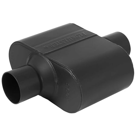 Flowmaster Flowmaster Super 10 Series Chambered Muffler – 2.50” Center In / 2.50” Center Out – Race-Inspired - Outdoor Depot