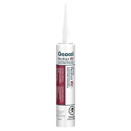 Geocel Geocel GC28867 Pro Flex RV Flexible Sealant - 10 oz., Canadian Bright White - Outdoor Depot