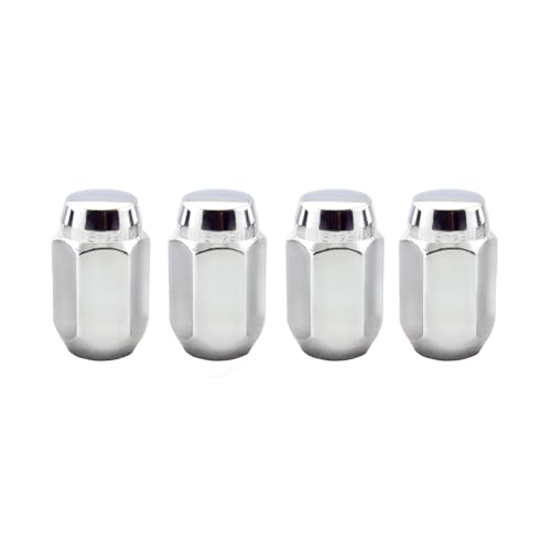 MCGARD 64002 Chrome Cone Seat Style Lug Nuts (M12 x 1.5 Thread Size) - Set of 4