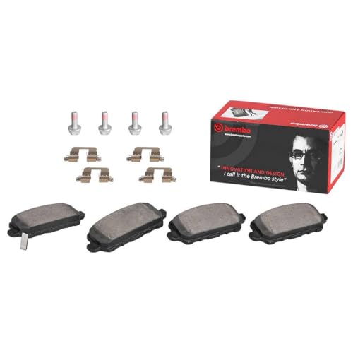 Brembo P28089N Premium Ceramic Rear Disc Brake Pad Set HONDA OE# 43022TBAA02