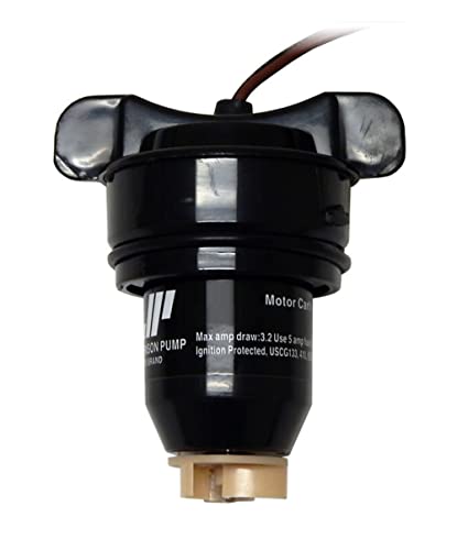 Johnson Pump Johnson Pumps of America 28512 Marine Pump Cartridge for 1000 GPH Motor, Black - Outdoor Depot