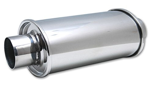 Vibrant Performance Vibrant Performance 1141 2.5' Ultra Quiet Resonator, Silver - Outdoor Depot