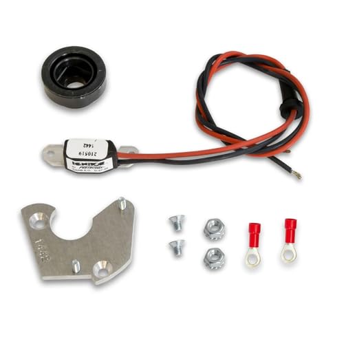 PerTronix Ignitor Electronic Ignition Conversion Kit - 12V Negative Ground Ignition Module, Replaces Points, Compatible with IHC 4 Cylinder International Distributors - 1442