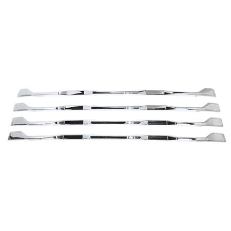 Coast to Coast International CCI Grille Insert GI208, Tape-On Overlay, 4 Piece, Chrome Plated, ABS Plastic, - Outdoor Depot