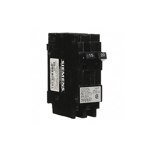 Siemens Q1520 15/20 Amp Tandem Single-Pole Type QT Circuit Breaker