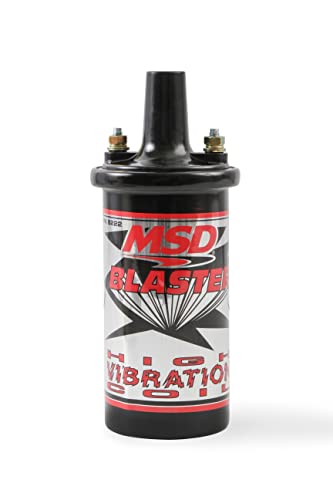 MSD MSD 8222 Ignition Coil Blaster Series, Canister Style, High Vibration, Black, Individual - Outdoor Depot
