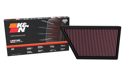 K&N K&N Replacement Air Filter compatible with Ford Ranger & Volkswagen Amarok 2.0/3.0 Diesel 2022- (33-3185) - Outdoor Depot